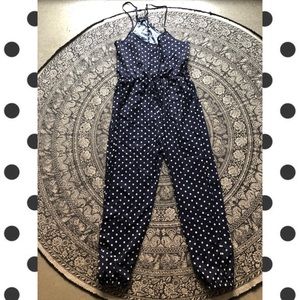 Polka dot romper